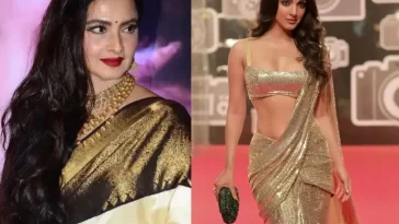 For whom did Kiara Advani speak - 'What does she look like in a sari'?