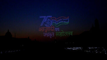 Border immersed in the celebration of independence