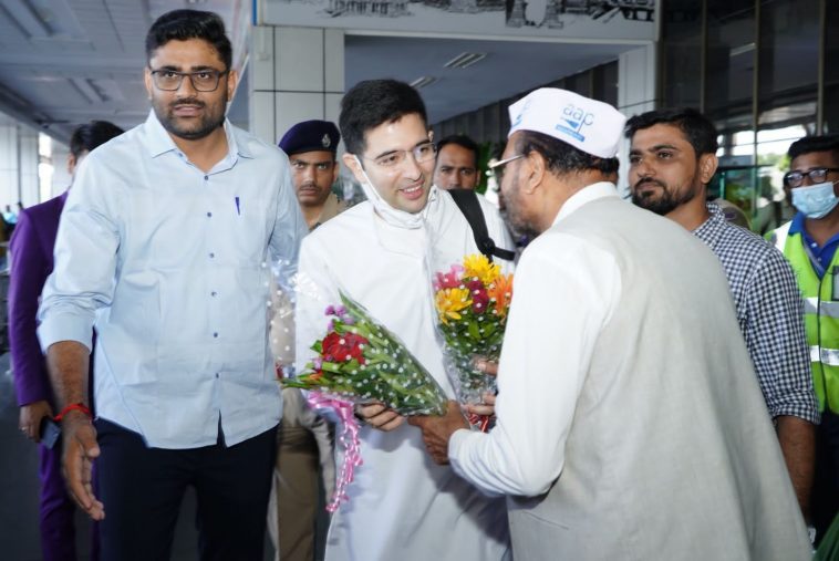 Raghav Chadha said – People of Gujarat standing with CM Kejriwal